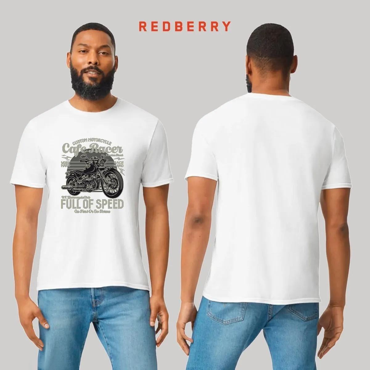 Playera Hombre Motos Biker Motociclista MS1033