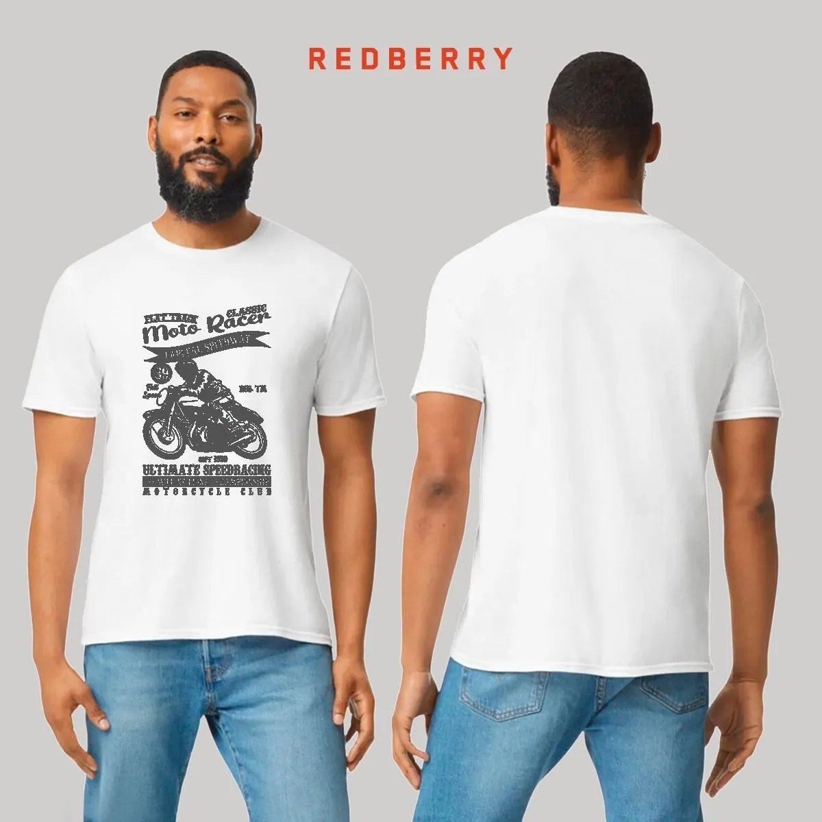 Playera Hombre Motos Biker Motociclista MS1034