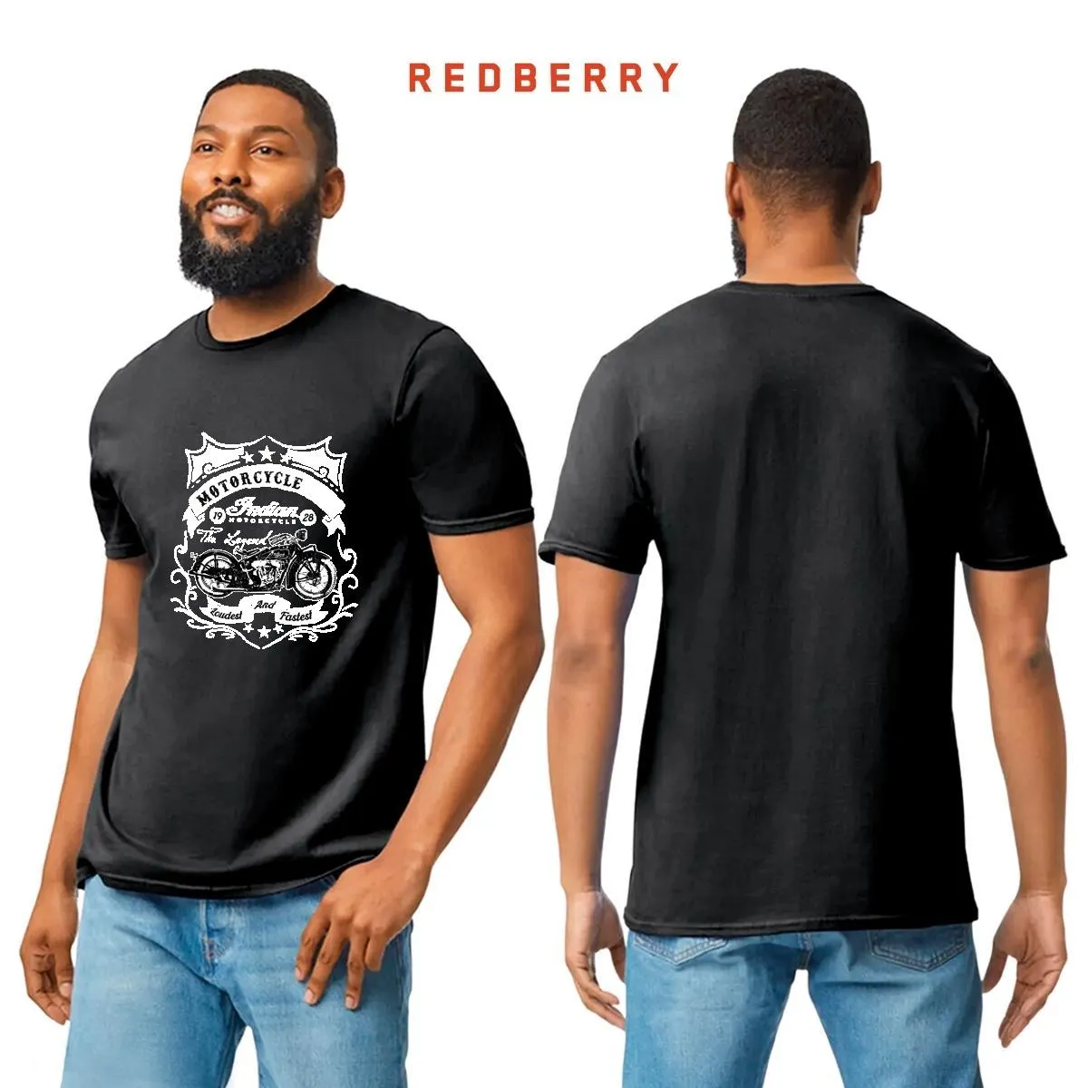 Playera Hombre Motos Biker Motociclista MS2007