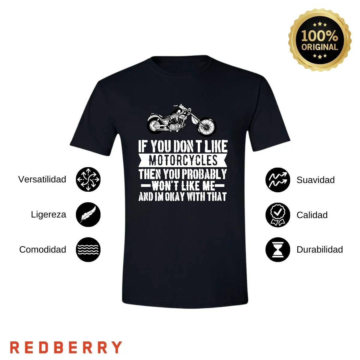 Playera Hombre Motos Biker Motociclista MS2021