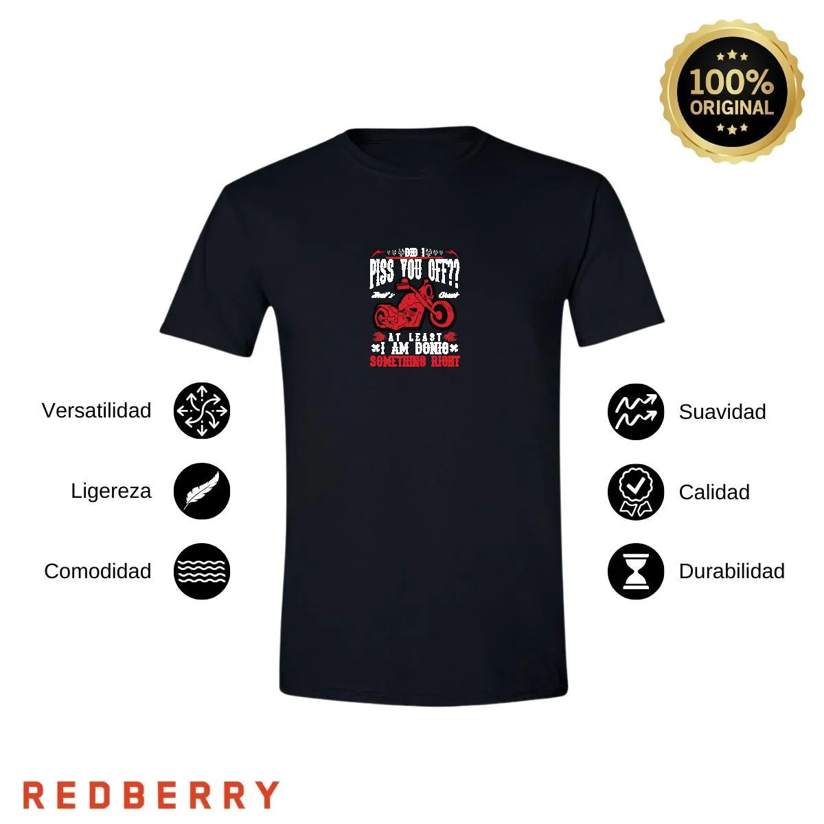 Playera Hombre Motos Biker Motociclista MS2028