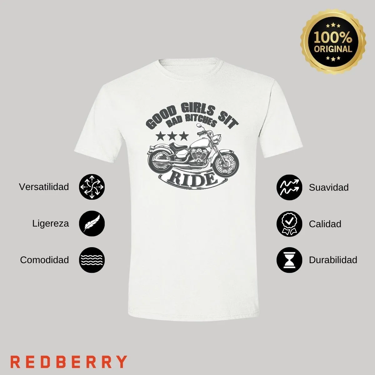 Playera Hombre Motos Biker Motociclista MS2040