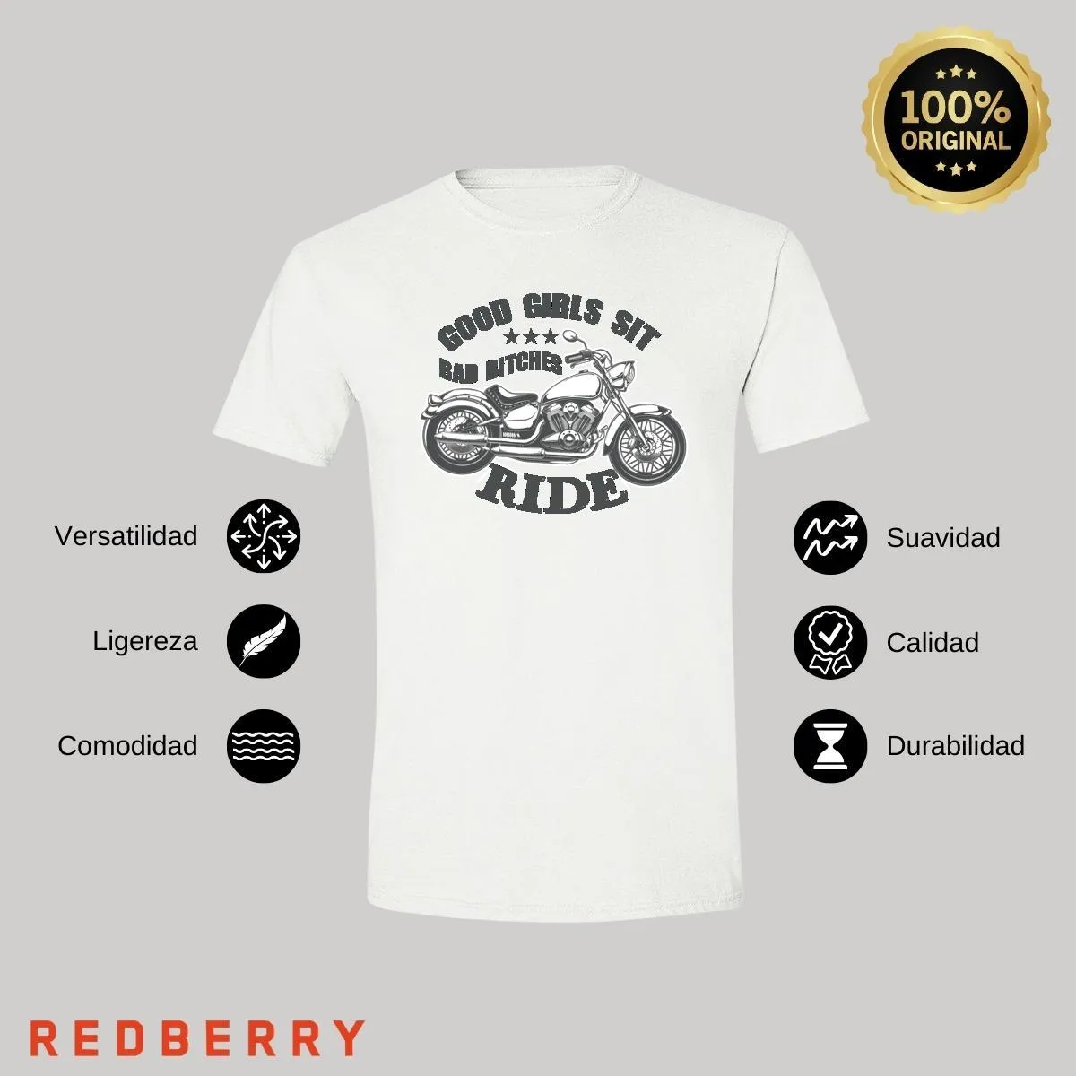 Playera Hombre Motos Biker Motociclista MS2041