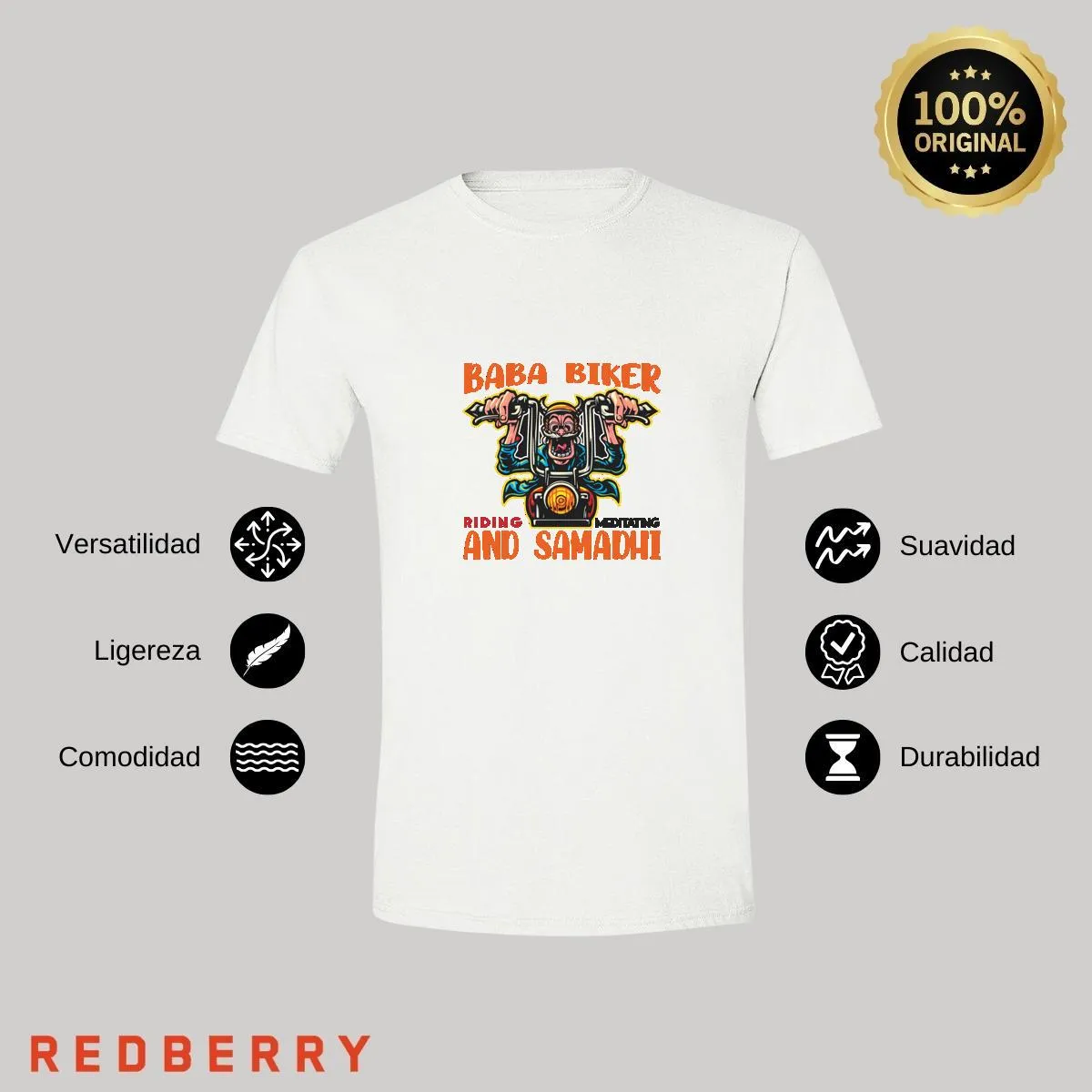 Playera Hombre Motos Biker Motociclista MS2055