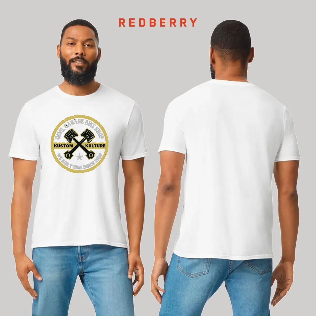 Playera Hombre Motos Biker Motociclista MS2068