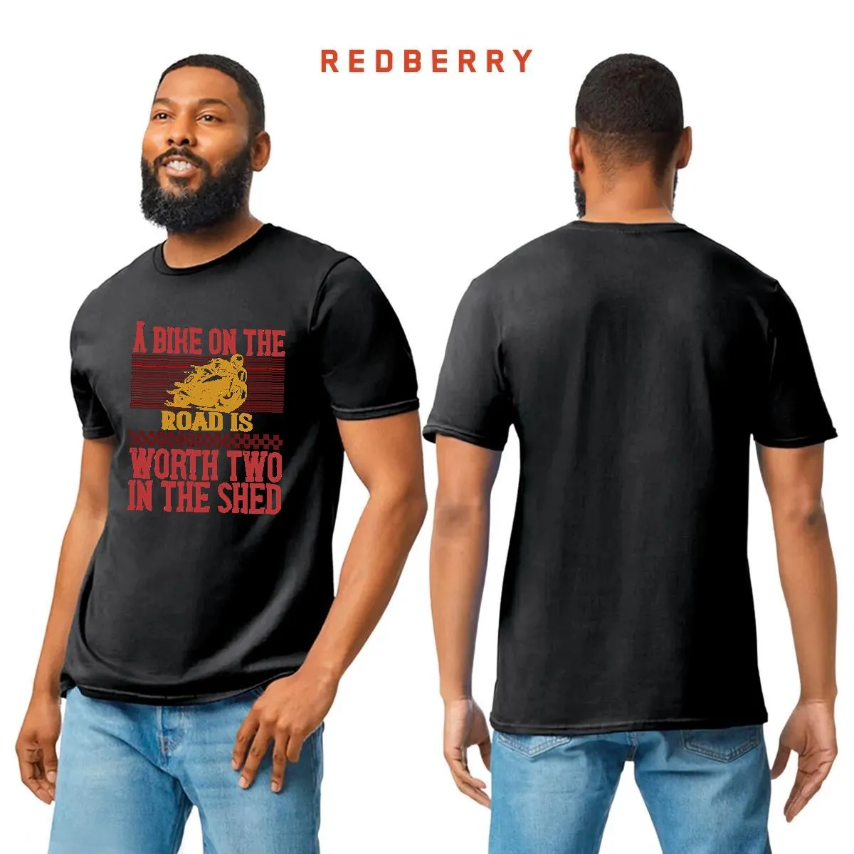 Playera Hombre Motos Biker Motociclista MS3001