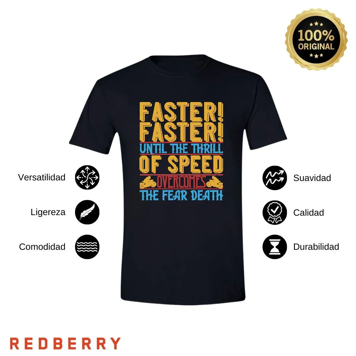 Playera Hombre Motos Biker Motociclista MS3007
