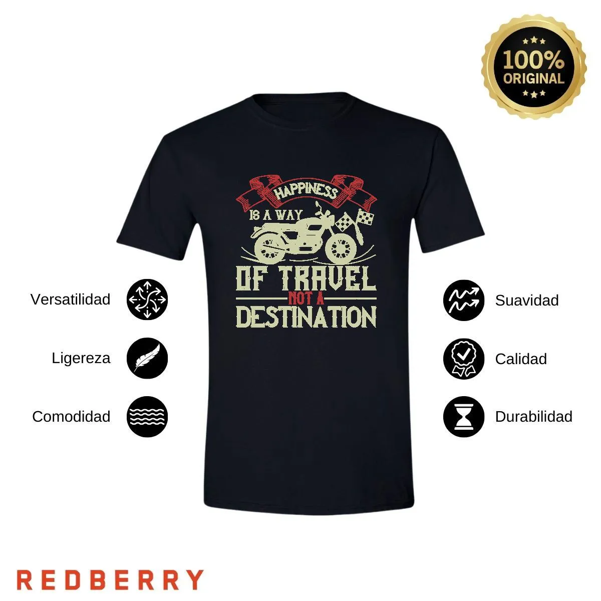 Playera Hombre Motos Biker Motociclista MS3011