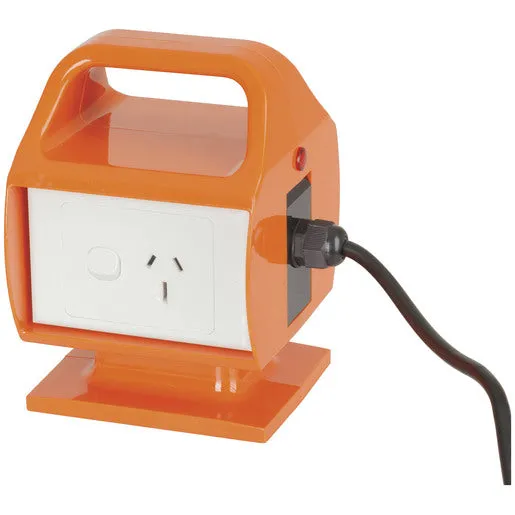 Powertech Portable RCD with 15A to 10A Plug