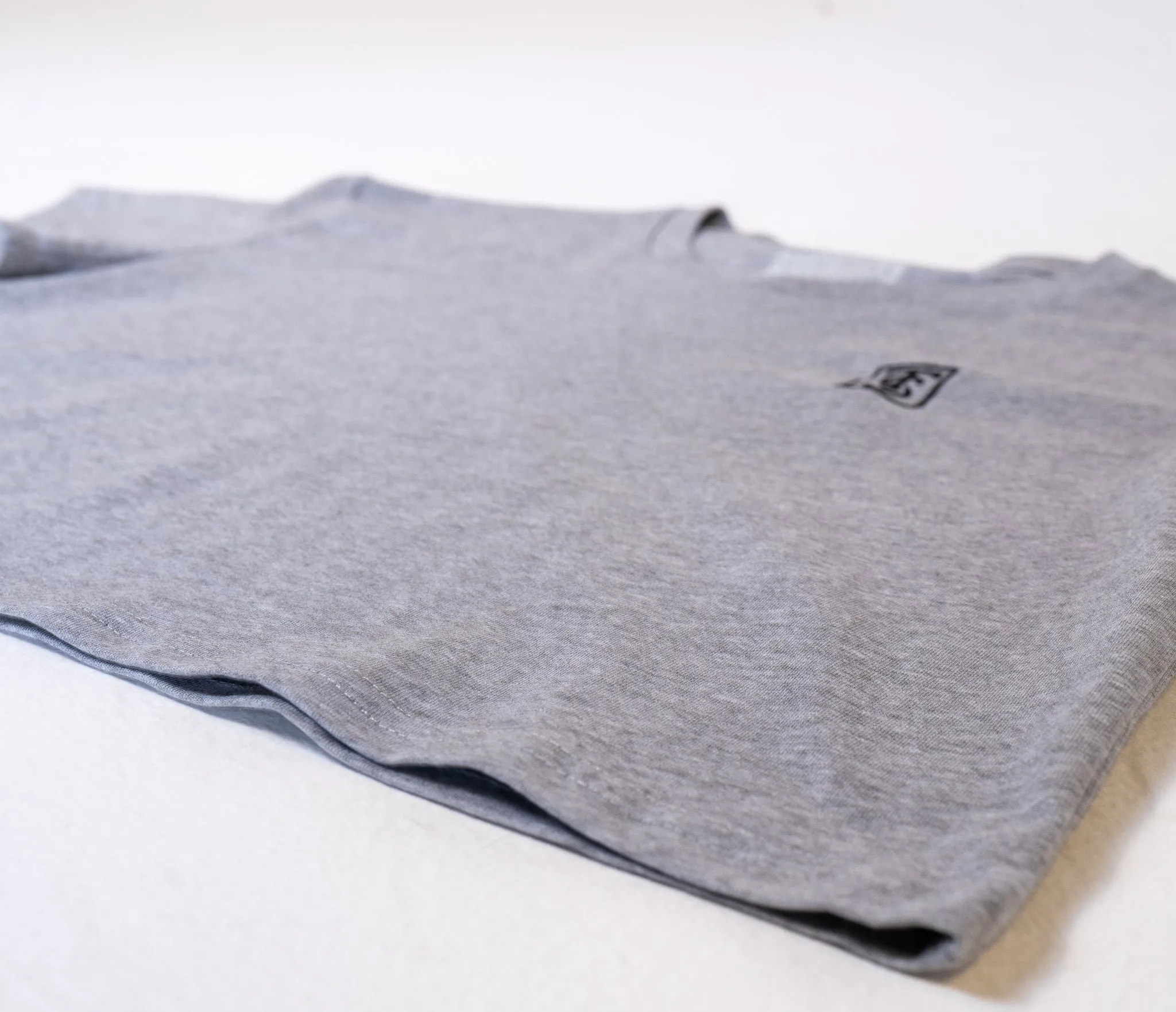 Premium Crop Tee - Athletic Heather