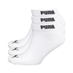 Puma Quarter Sock 3pks White