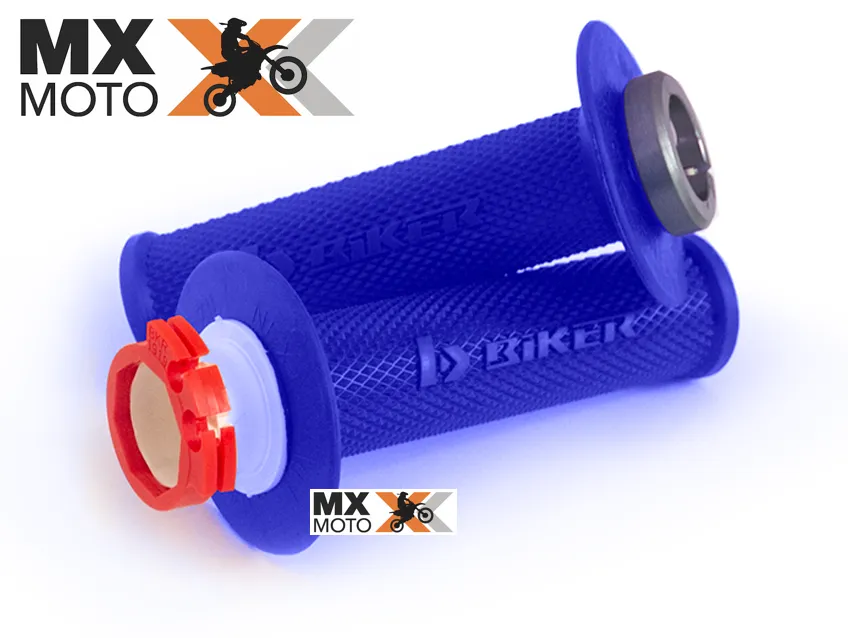Punho / Manopla LOCK ON BIKER KTM 2T 2017 a 2022 ( carburadas ) - Husqvarna 2T 17 ( carburadas )