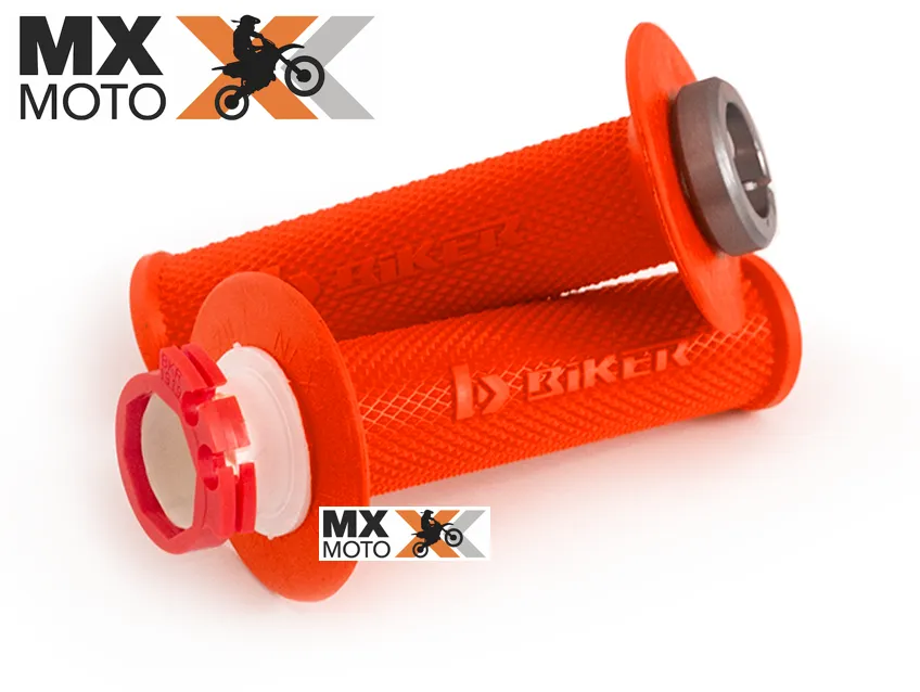 Punho / Manopla LOCK ON BIKER KTM 2T 2017 a 2022 ( carburadas ) - Husqvarna 2T 17 ( carburadas )
