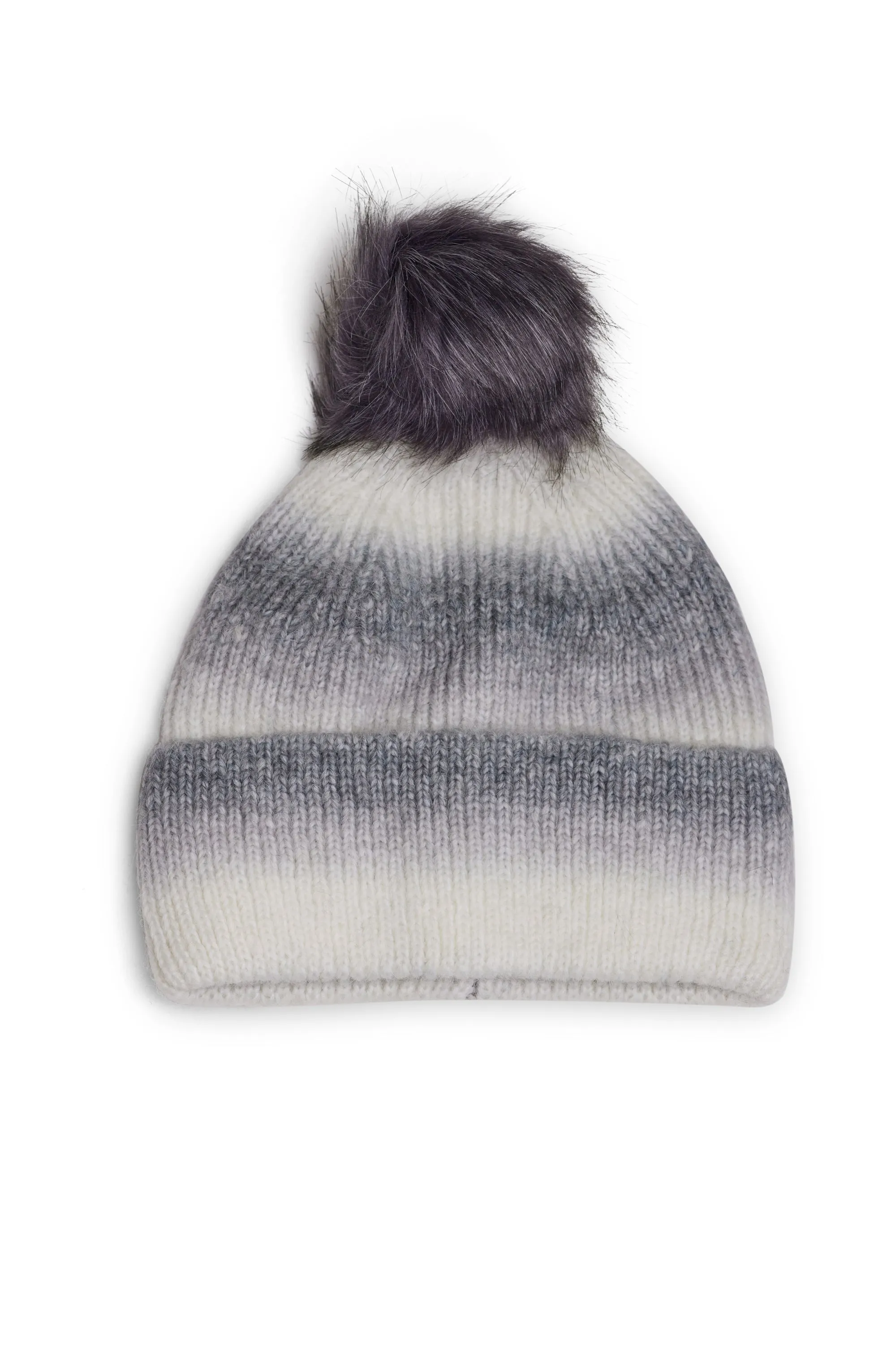 Rainbow Hat : Grey