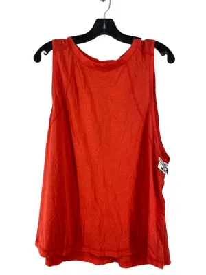 Red Athletic Tank Top Athletic Works, Size Xl