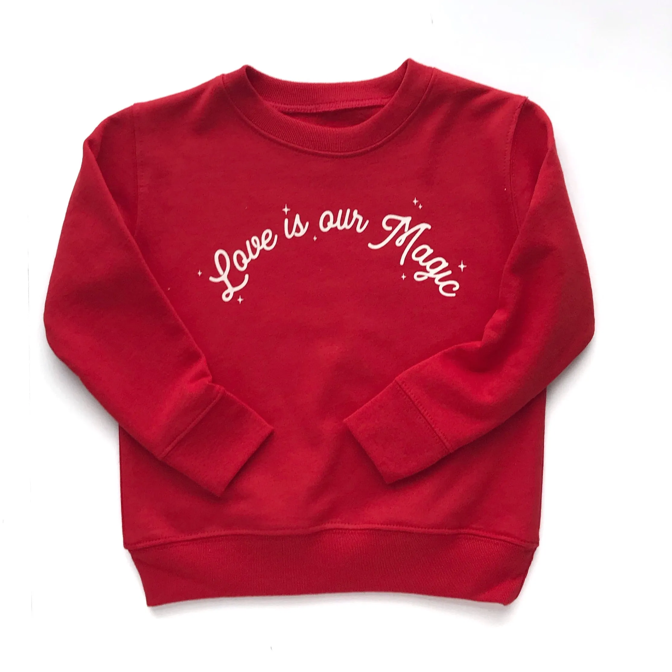 Red Love is our Magic, pullover