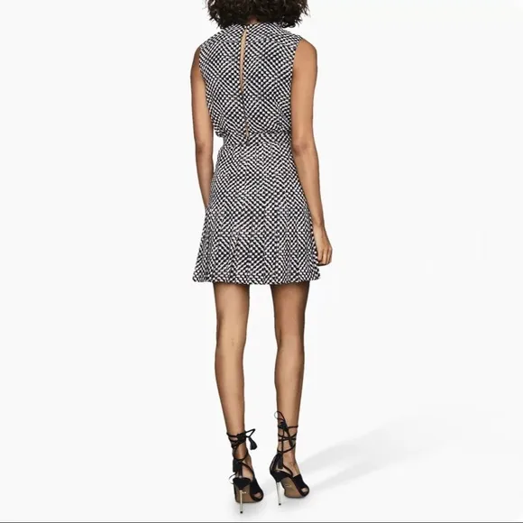 Reiss Nancy Geo-Print Dress