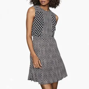 Reiss Nancy Geo-Print Dress