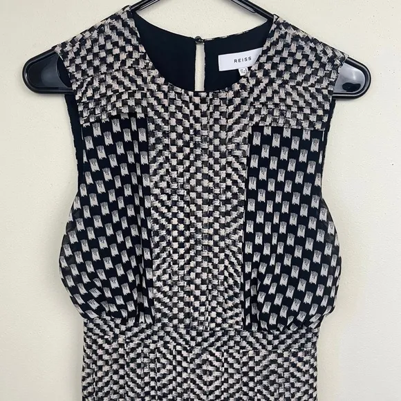 Reiss Nancy Geo-Print Dress