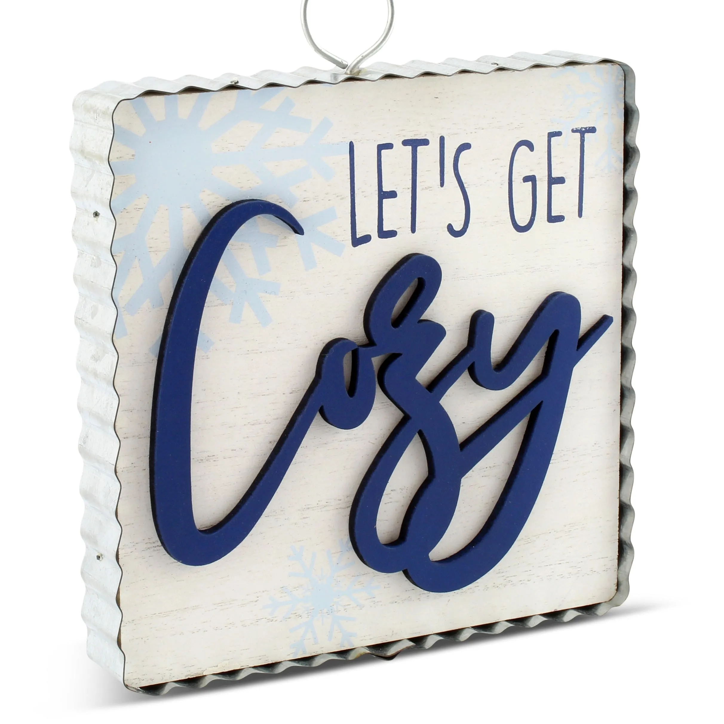 Reversible Christmas/Winter Sign Set (2-Piece Set with 4 Designs)