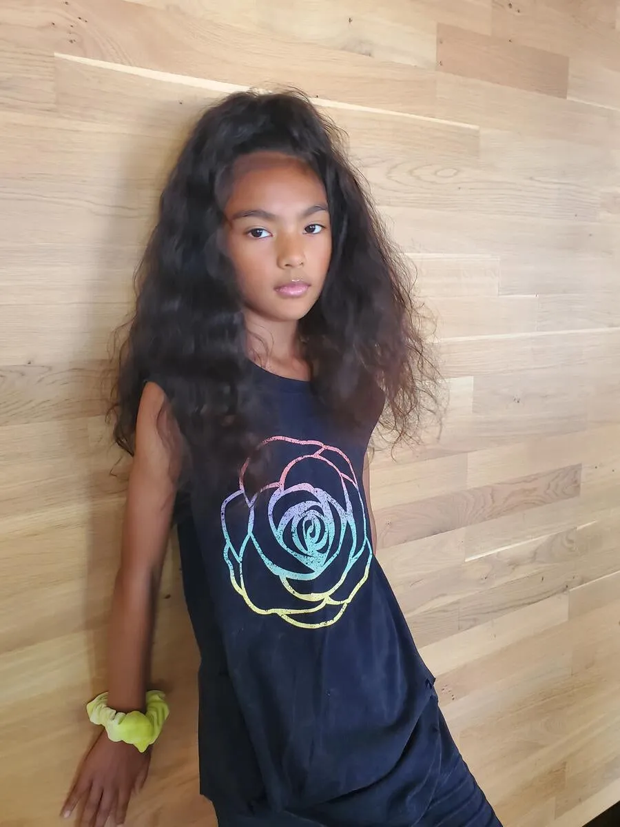 Rose Print Tank