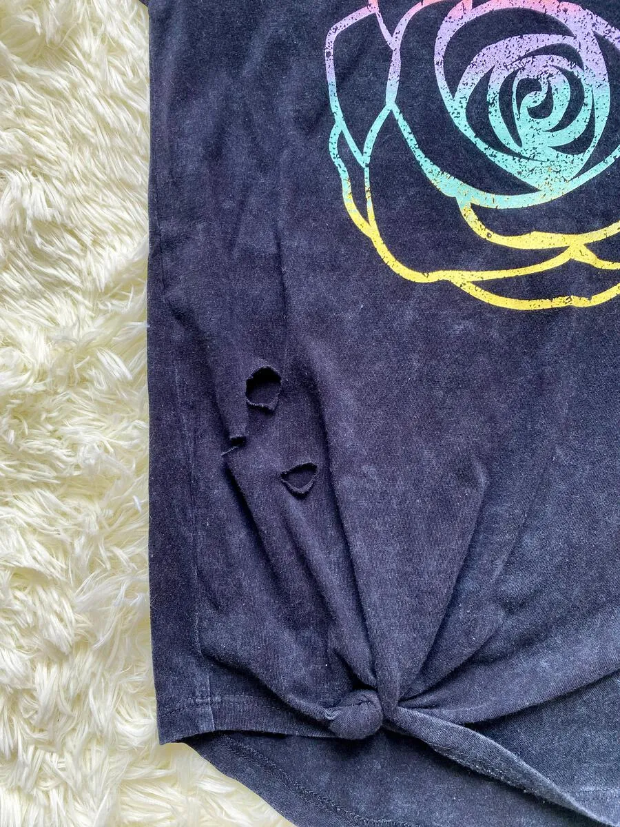 Rose Print Tank