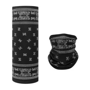 Schwarze Motorrad Bandana