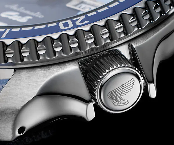 Seiko X Honda Super Cub 5 Sports 55th Anniversary SKX Sense Style Blue Limited Edition SRPK37
