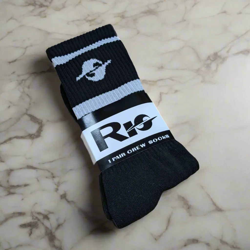SK8 SOCKS • BLACK