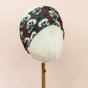 Skulls n Roses Stretch Headband