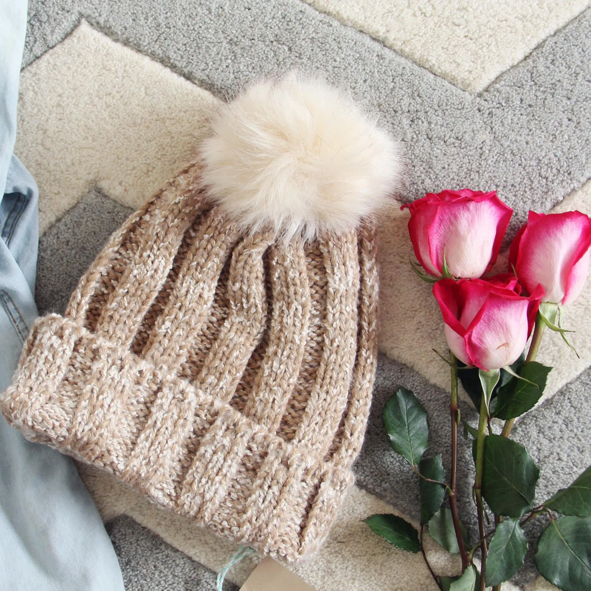 Skye Knit Cozy Beanie