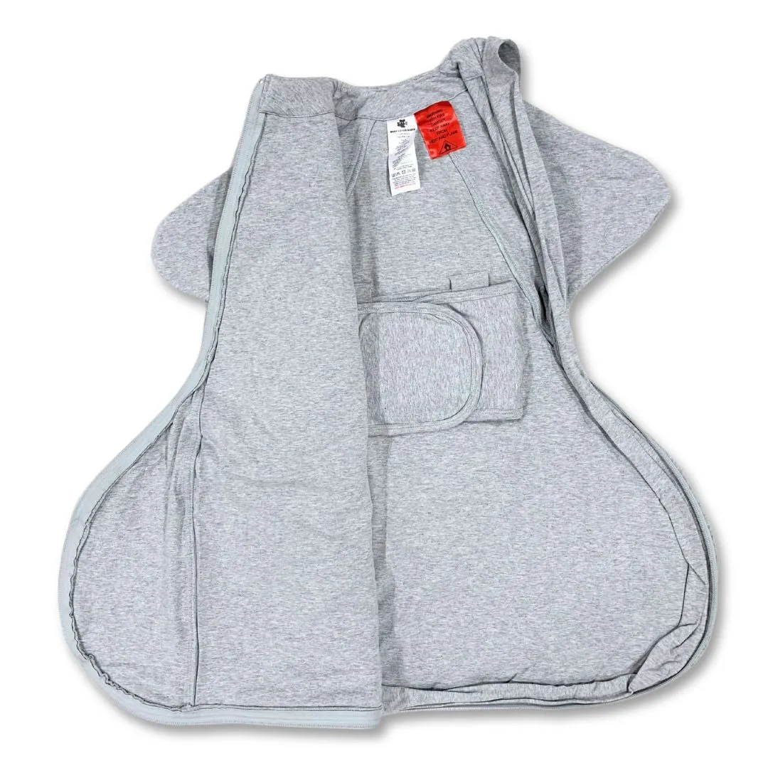 Sleepy Hugs Extra-Wide Sack 'Warm' - Cool Grey (Winter)