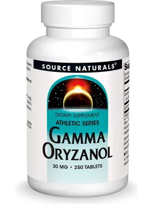 Source Naturals, Gamma Oryzanol 30 mg, 250 tablets