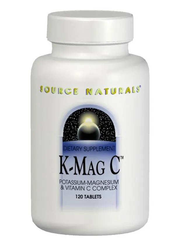 Source Naturals, K Mag C Potass/Mag/Vitamin C Complex, 120 ct