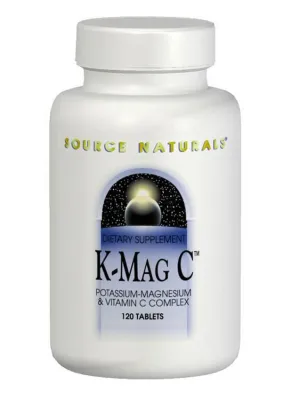 Source Naturals, K Mag C Potass/Mag/Vitamin C Complex, 120 ct