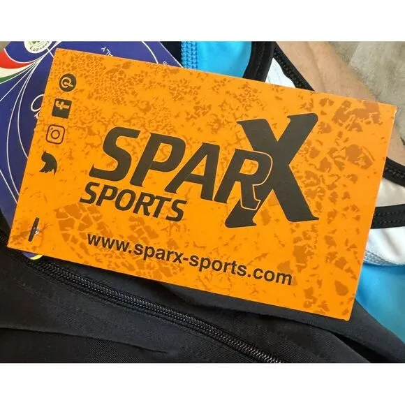 Sparx Zip-Up Sleeveless Cycling Bib Short Mens Padded Biker Shorts Size XL