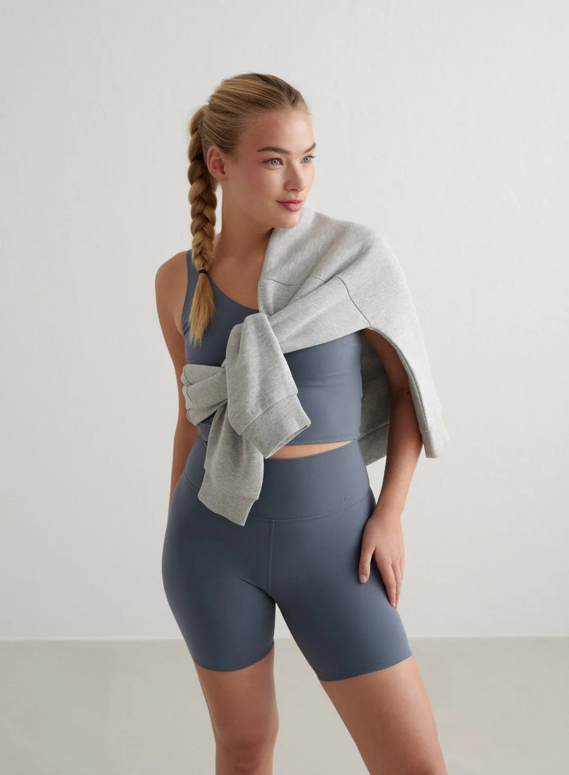 Storm Blue Sense Midi Biker Shorts