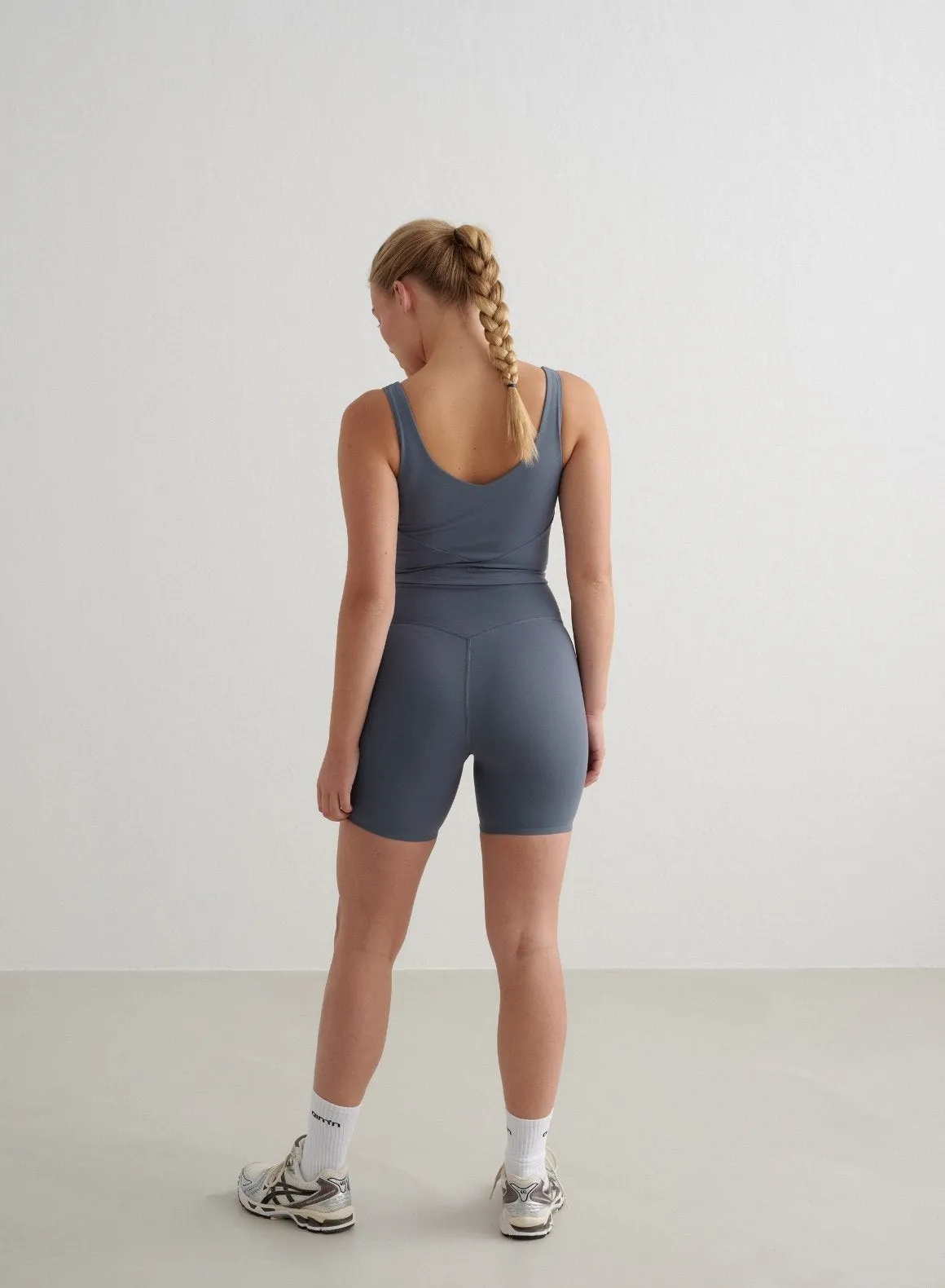 Storm Blue Sense Midi Biker Shorts