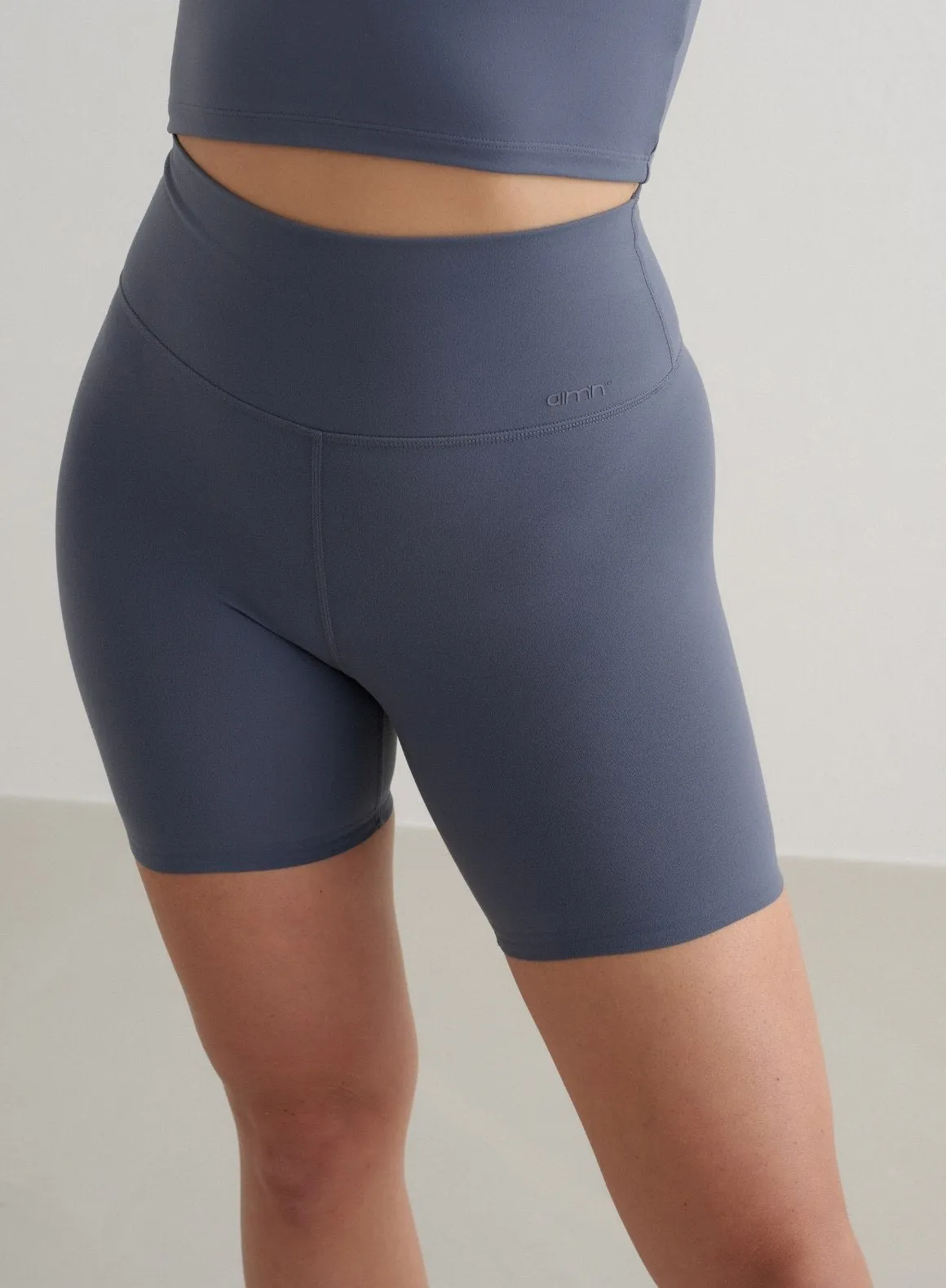 Storm Blue Sense Midi Biker Shorts