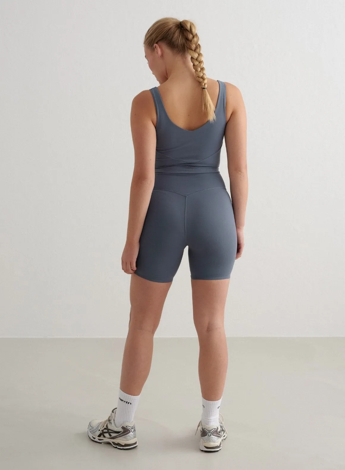 Storm Blue Sense Midi Biker Shorts