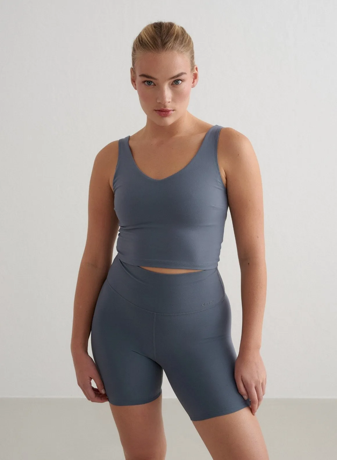 Storm Blue Sense Midi Biker Shorts