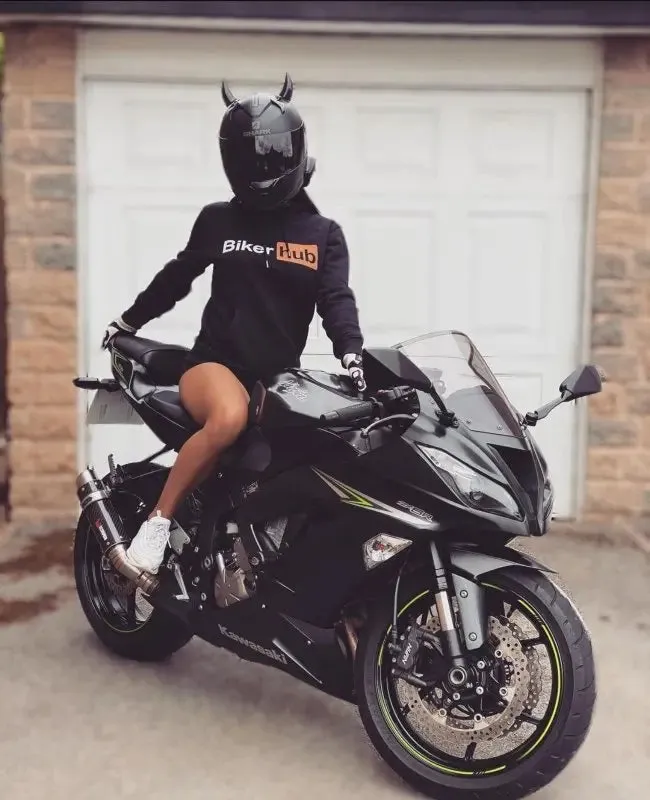 Sweat a capuche motard | Biker Hub
