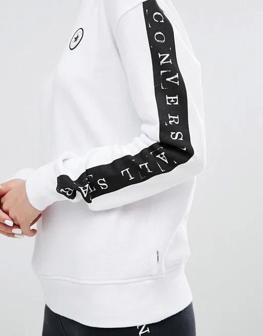Sweatshirt mit Ziersaum