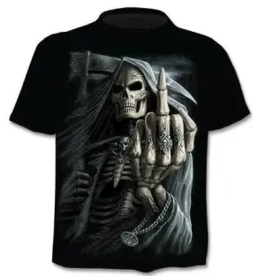 T-shirt motard Grande faucheuse