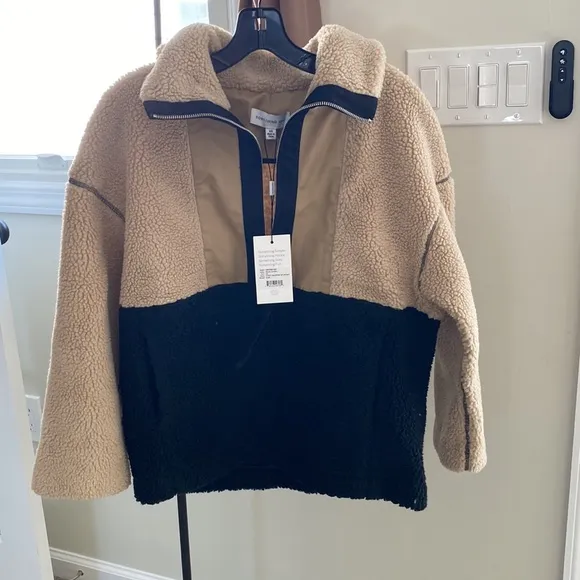 Teddy Quarter Zip Jacket