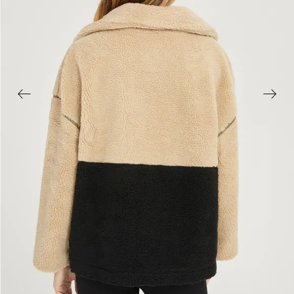 Teddy Quarter Zip Jacket