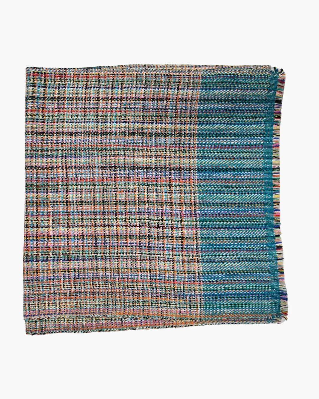 TEXTURE MUFFLER IN BLUE
