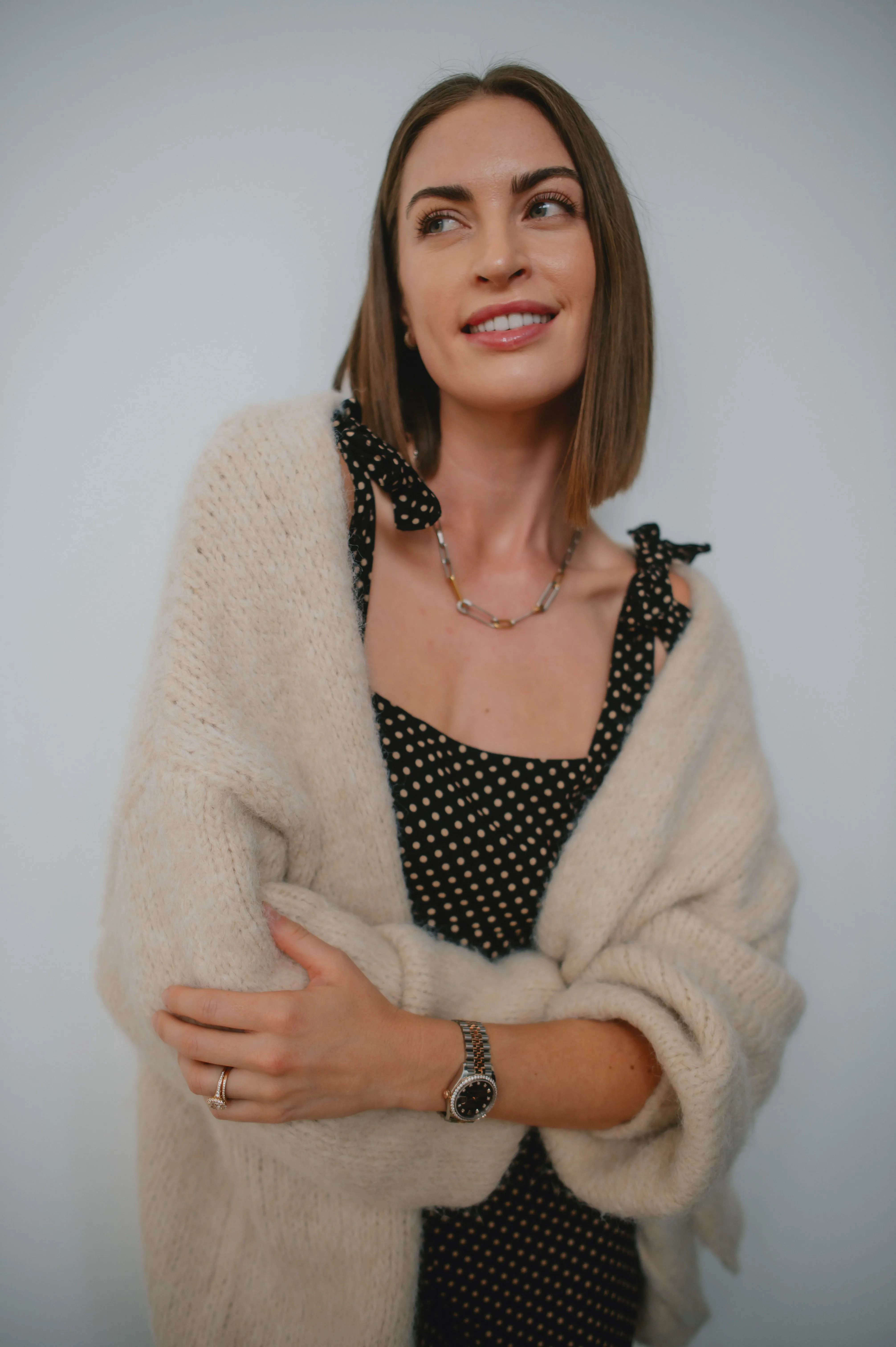 The Marlowe Cardigan x Siera Bearchell - Linen