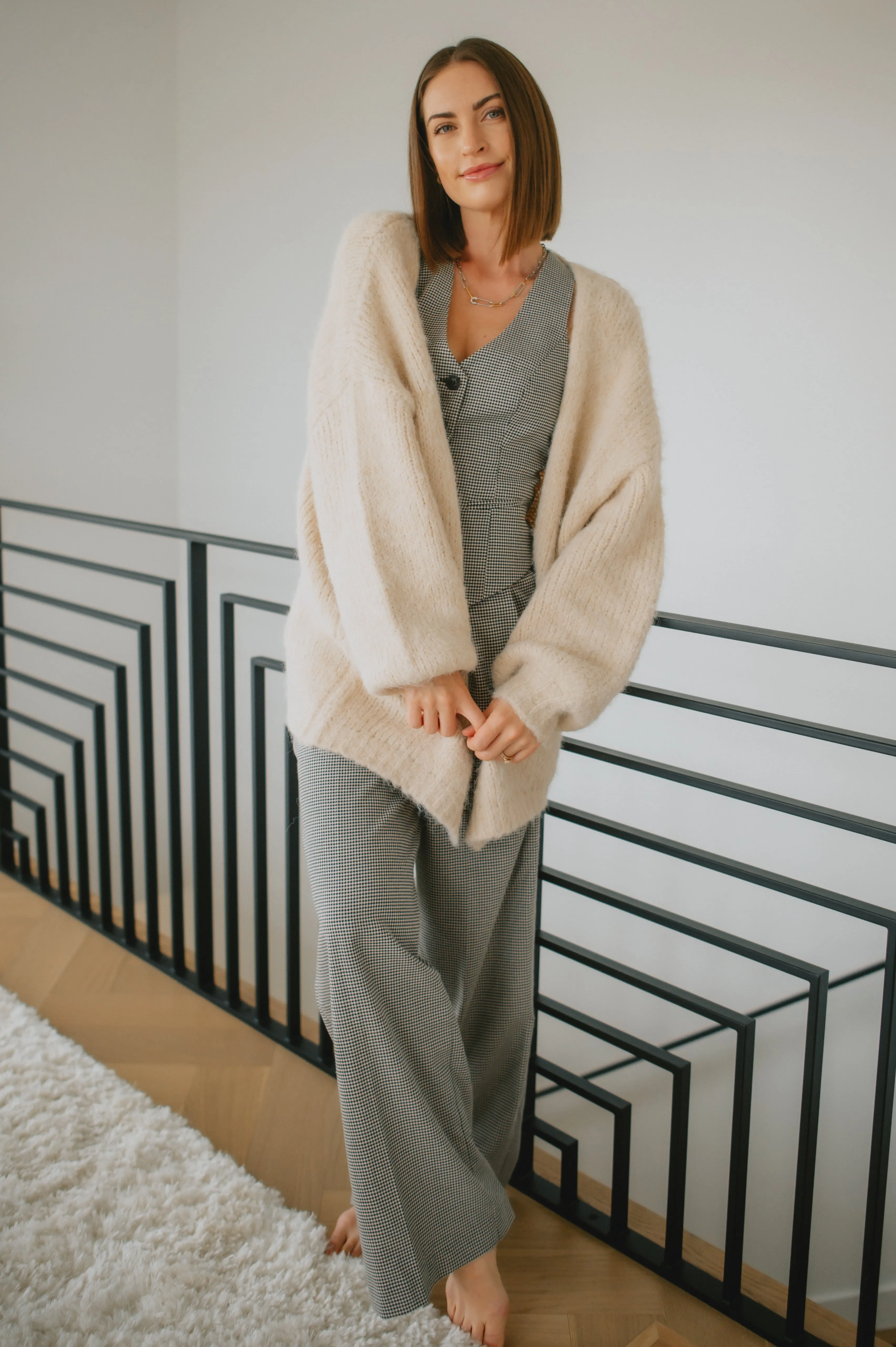 The Marlowe Cardigan x Siera Bearchell - Linen