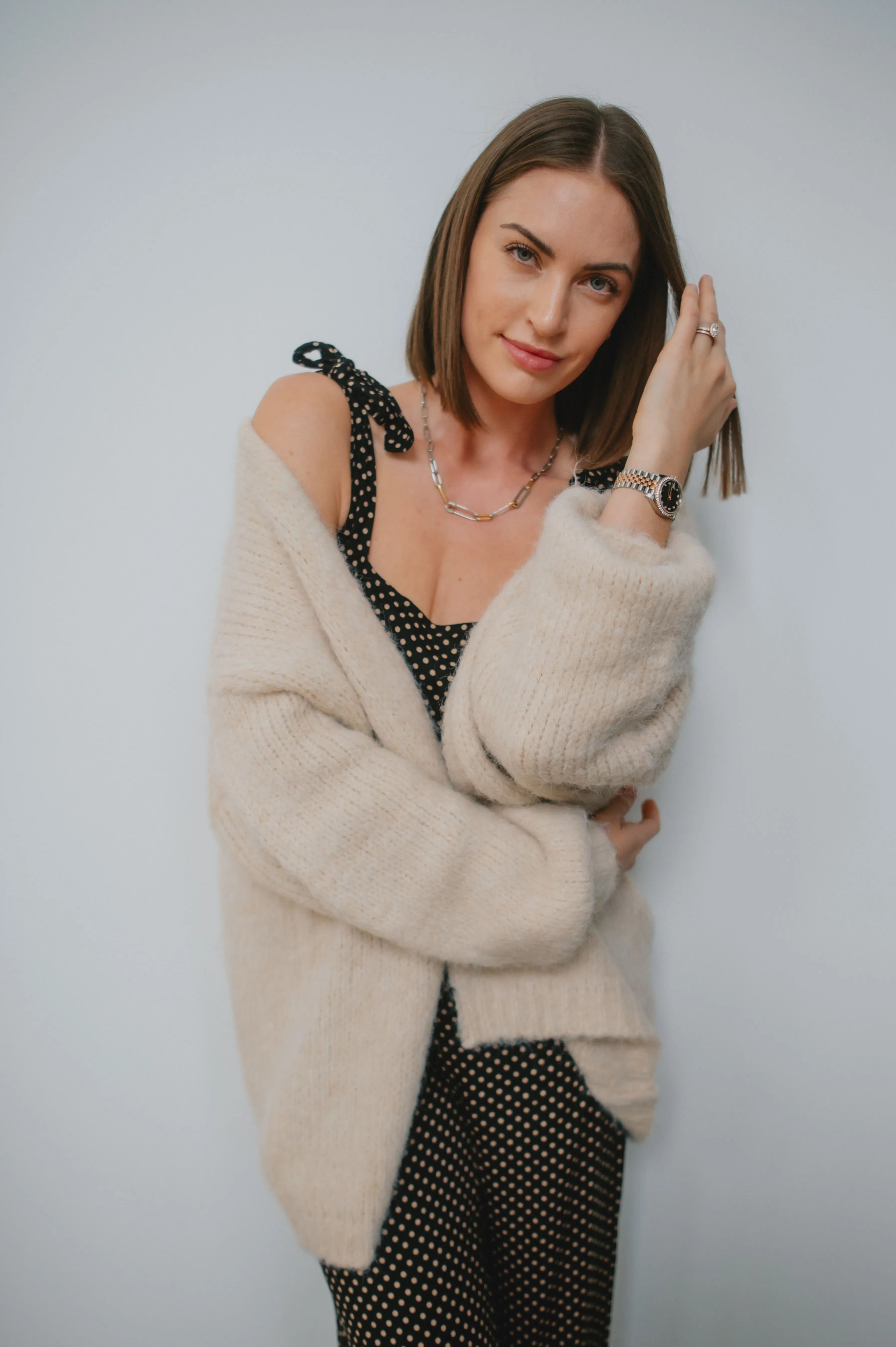 The Marlowe Cardigan x Siera Bearchell - Linen